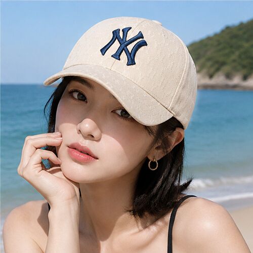 MLB棒球帽男女复古硬顶鸭舌帽