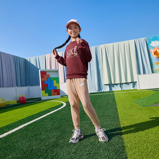 CREW运动休闲套头衫 25新款 FLC REDUX 卫衣IM3386 NIKE耐克大童K