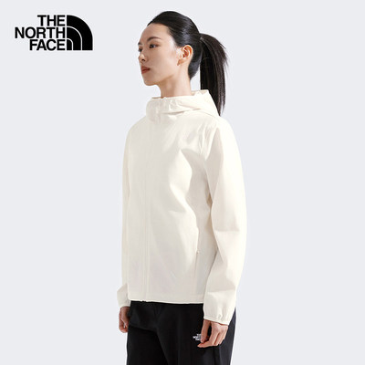 TheNorthFace北面女士皮肤衣Zephyr户外运动防晒防泼水外套|8BW9