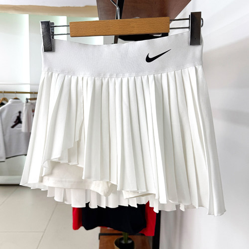 耐克女子速干褶裥网球半身裙
