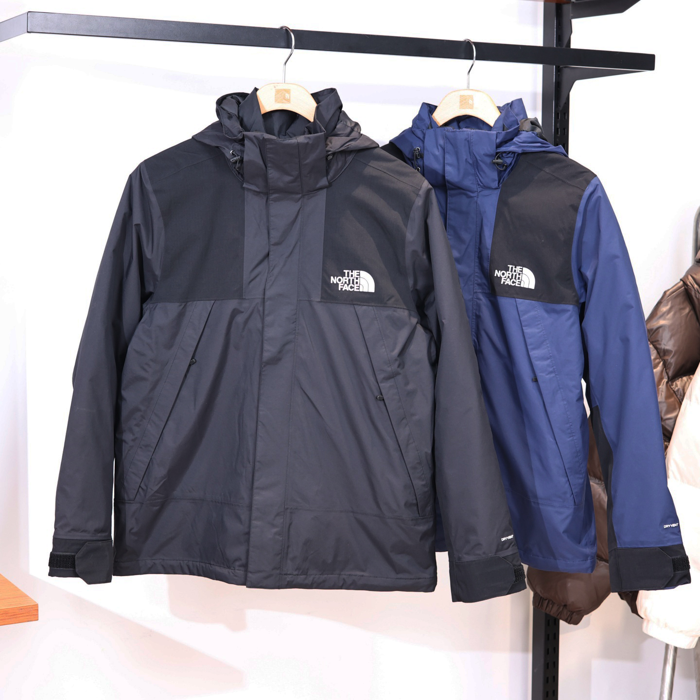 TheNorthFace北面男25秋冬新款防水保暖羽绒内胆三合一冲锋衣8DNH