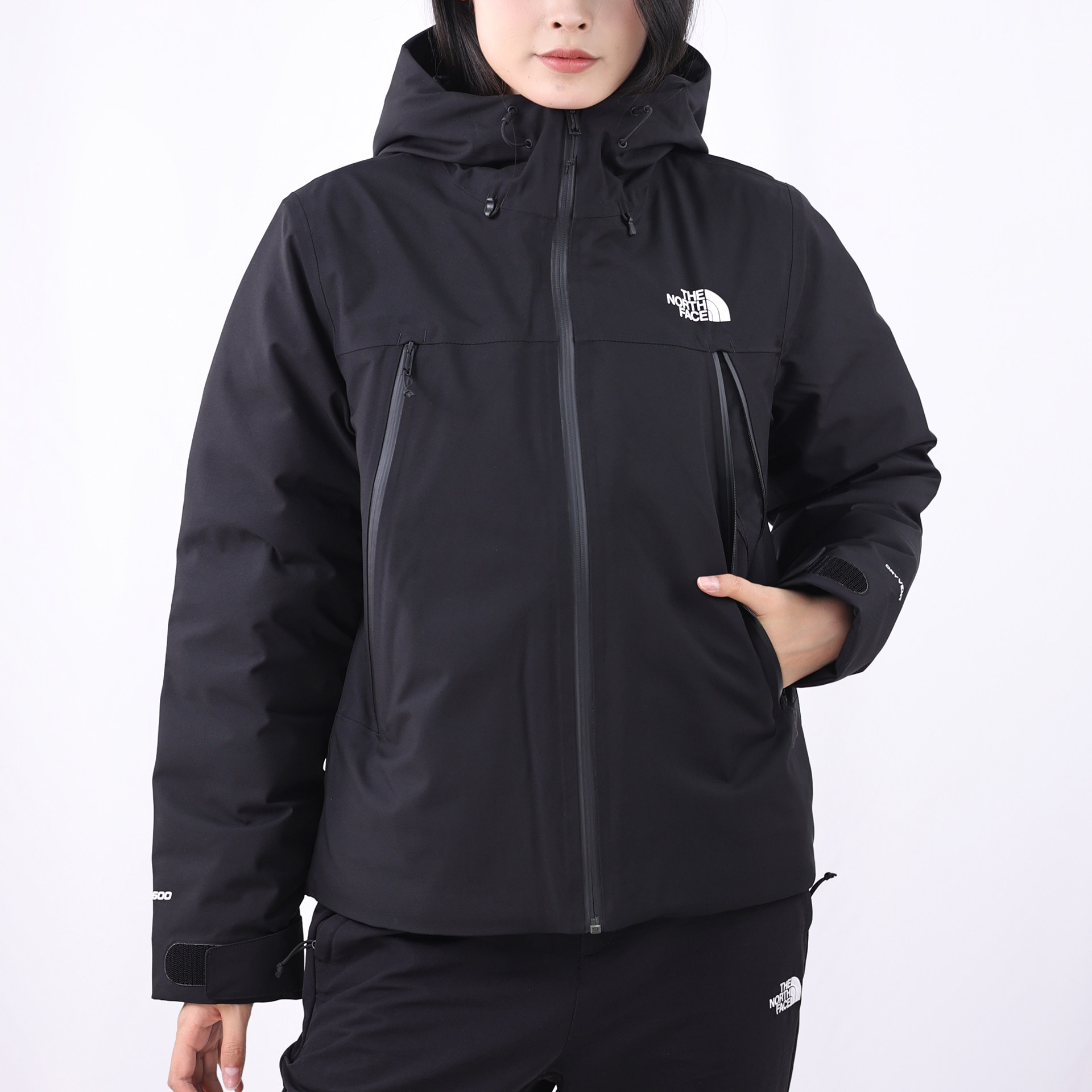 北面女户外防水600蓬鹅绒羽绒服