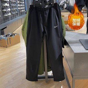 Nike耐克男子长裤秋冬款THERMA-FIT加绒训练保暖运动卫裤DQ4857