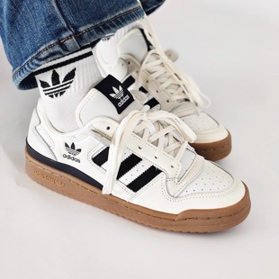 JQ0208 板鞋 JQ0209 low篮球鞋 adidas阿迪达斯三叶草男女25冬FORUM