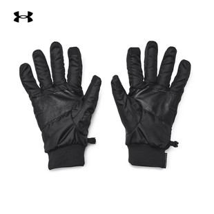 安德玛UA秋冬款男子健身跑步运动骑行防寒防护保暖手套1373122
