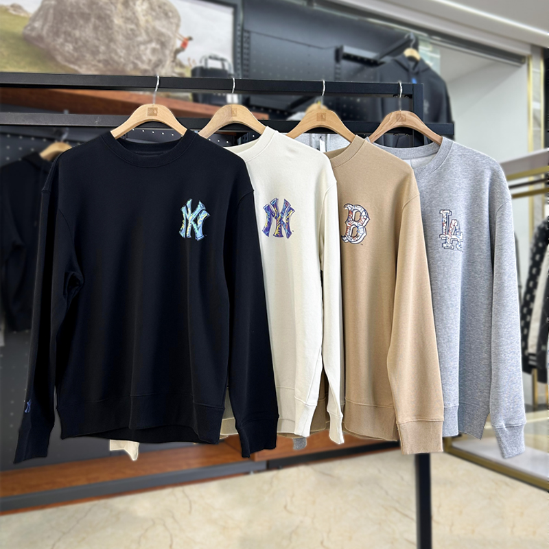 MLB男女同款运动卫衣套头衫