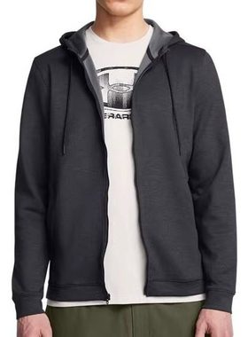 安德玛UA男子Meridian Cold Weather连帽训练休闲运动外套1387907