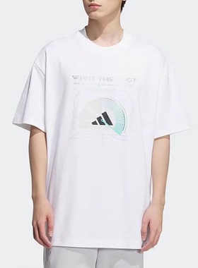 adidas阿迪达斯男子短袖25新款ADIZERO GFX TEE休闲运动T恤KA2296