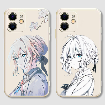 苹果tpu薇尔莉特手机壳