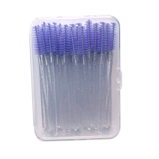 眉刷扫眉睫毛刷一次性梳专用刷眉笔螺旋刷子梳理美睫弯头极细工具