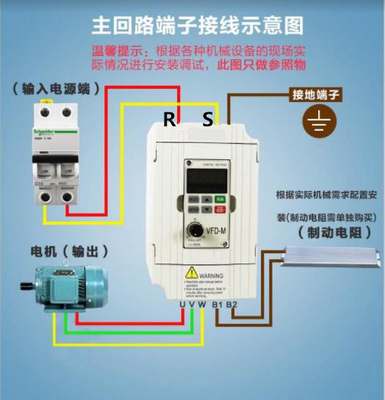 全新变频器VFD-M单相220V三相380V 0.75KW1.5KW-2.2KW-7.5K非台达