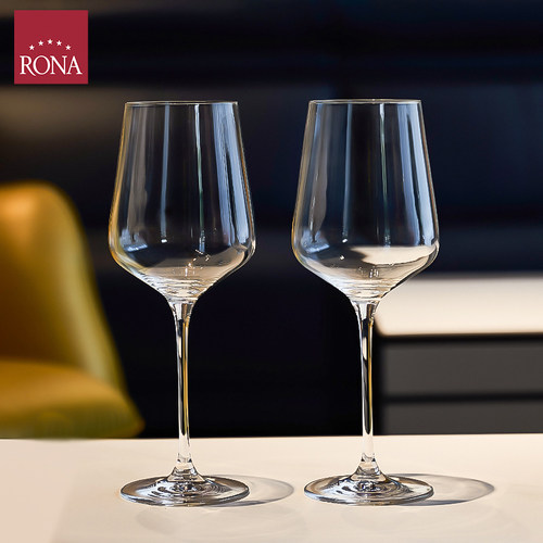 RONA洛娜欧洲进口红酒杯家用水晶玻璃香槟杯高脚杯红白葡萄酒杯