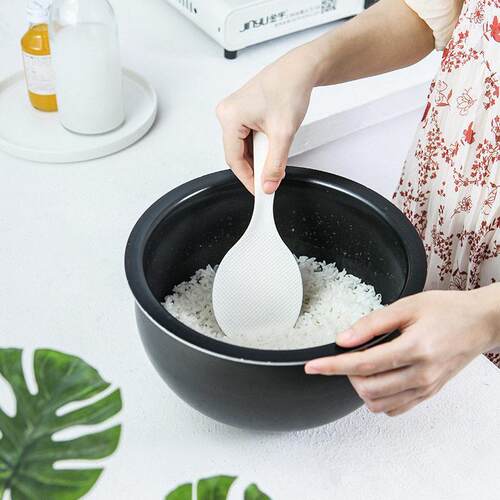 NSH.281AAH饭意勺子不易粘米饭食品PP耐温厨房家用品塑创可立式料