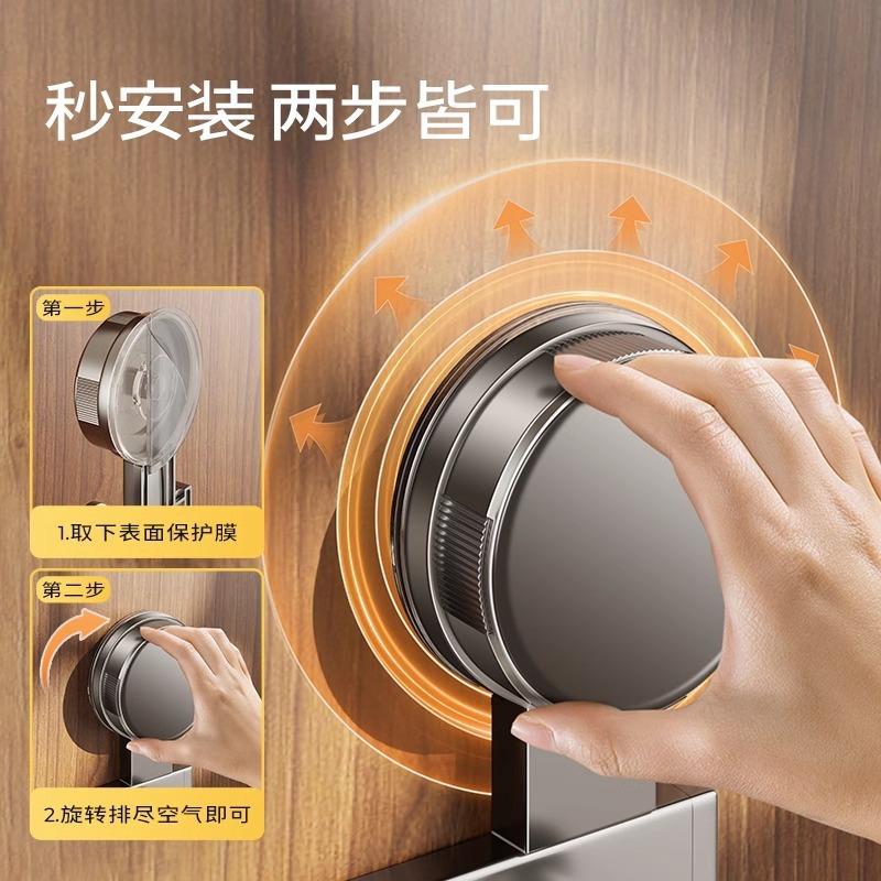 吸盘门挂钩一排卫生间痕强力xy04承重粘厨后房置物无墙壁挂衣服架