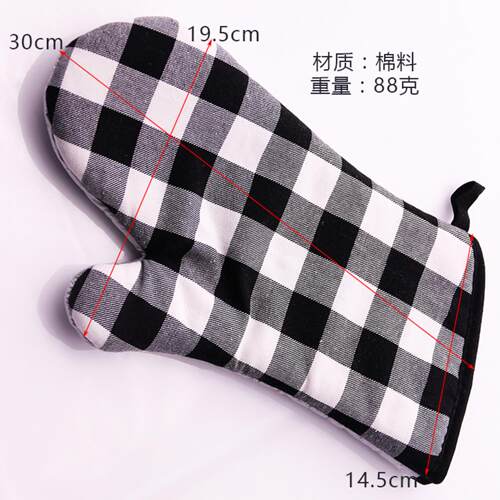 大眼睛硅胶烘焙微波炉烤箱手套