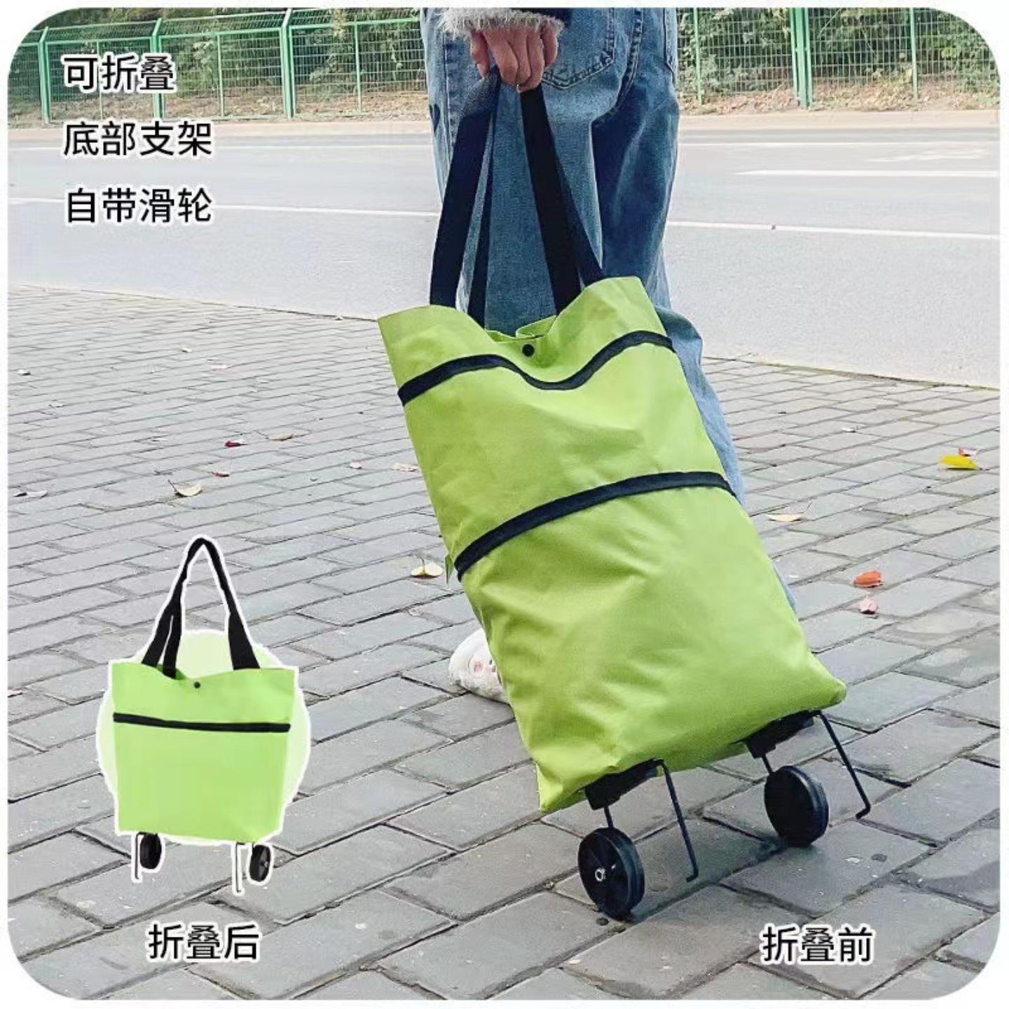 摆摊小推车可折叠购物车轻便露营图片