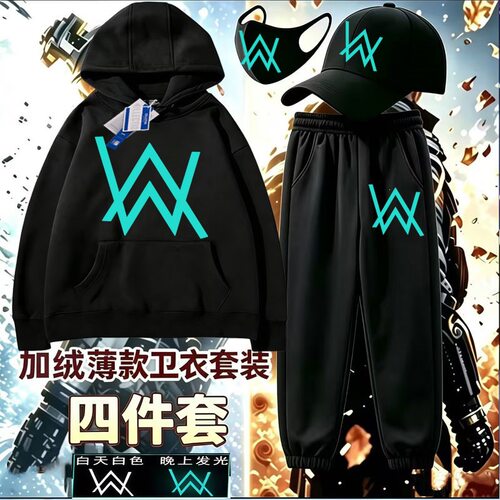 嘉豪战衣艾伦沃克卫衣同款DJ纯棉