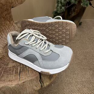 复古德训鞋女厚底增高系带加绒休闲时尚运动舒适百搭女鞋