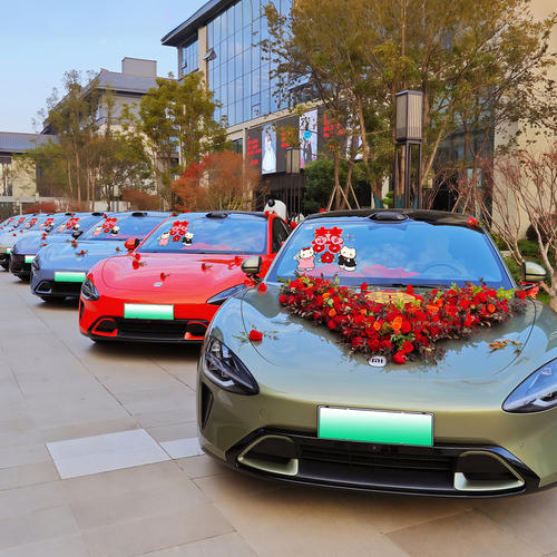 喜字静电贴结婚专用迎亲车贴