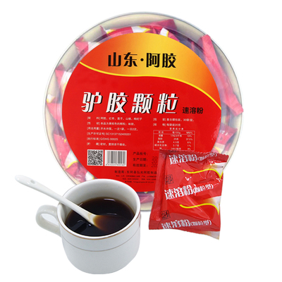 阿胶颗粒驴胶颗粒30袋冲剂速溶粉