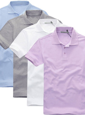 男士短袖polo衫 Men's polo shirt summer short sleeve T shirts