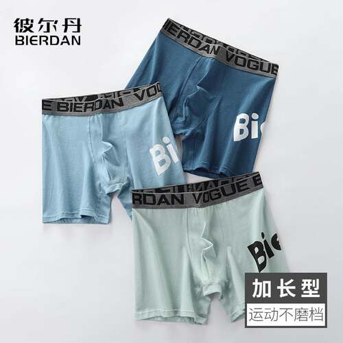 Shorts For Men Boxer Brief Underpants Cotton Underwear Mens
