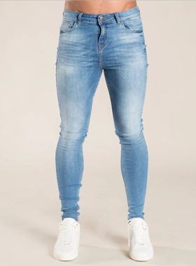 Man Plus Size Clothes Pants skinny Jeans Trousers For Men