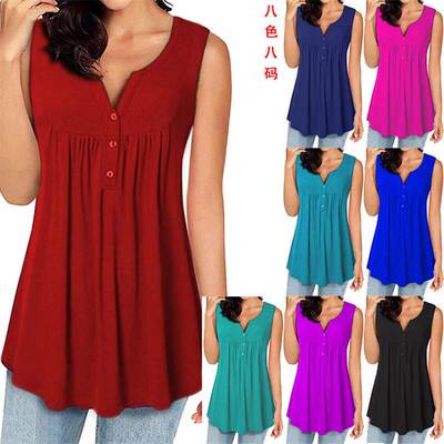 Plus big size women cotton tops ladies casual t shirt2021T恤