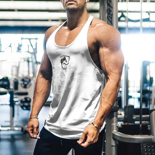 Man tshirts men boy T-shirt 男 gym vest clothes running max