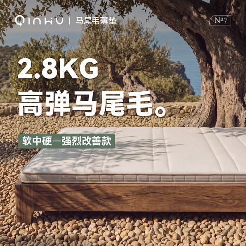 寝物-发售重磅新品薄垫床垫|马尾毛床垫手工薄垫床垫