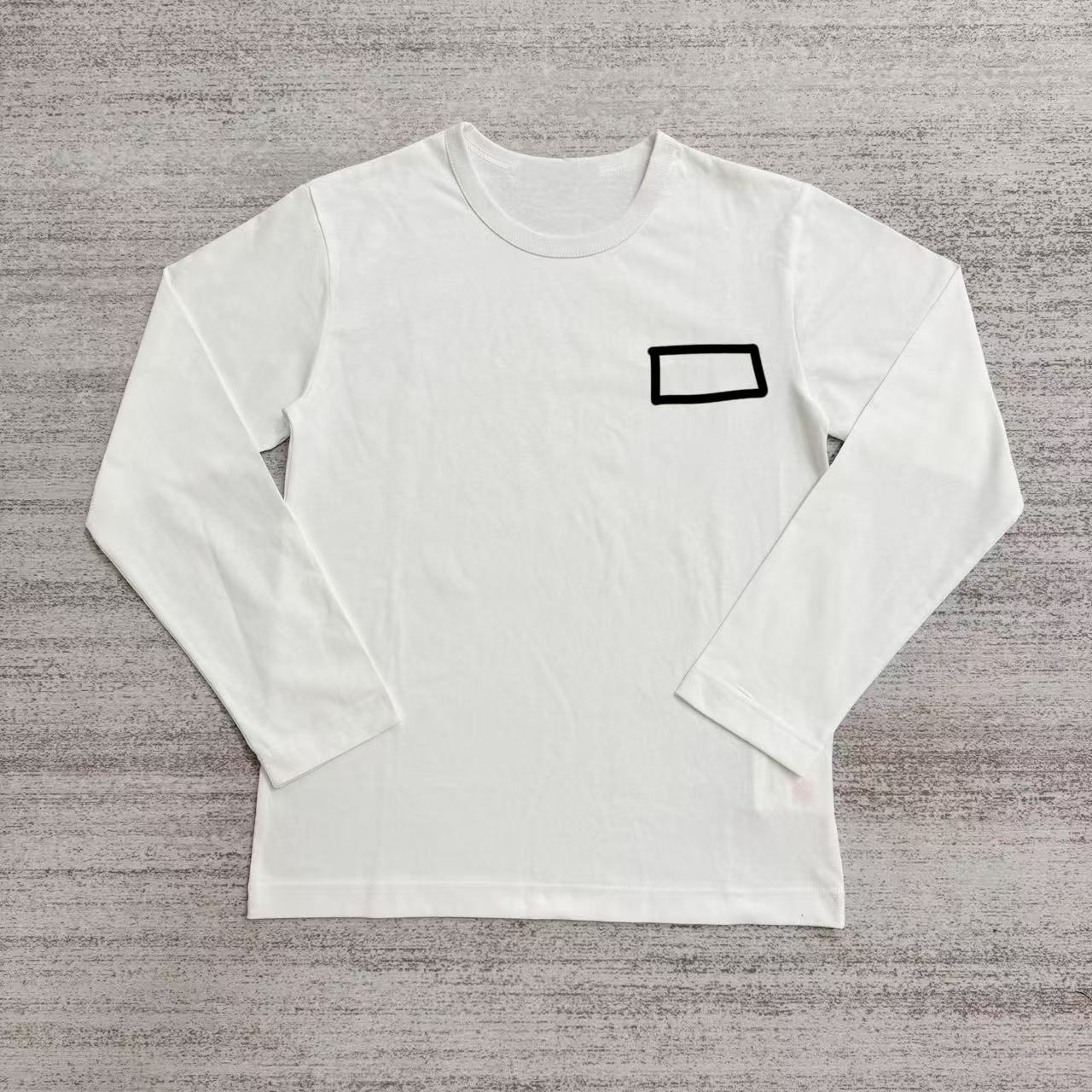 thumbnail for [Customized] small logo long sleeves