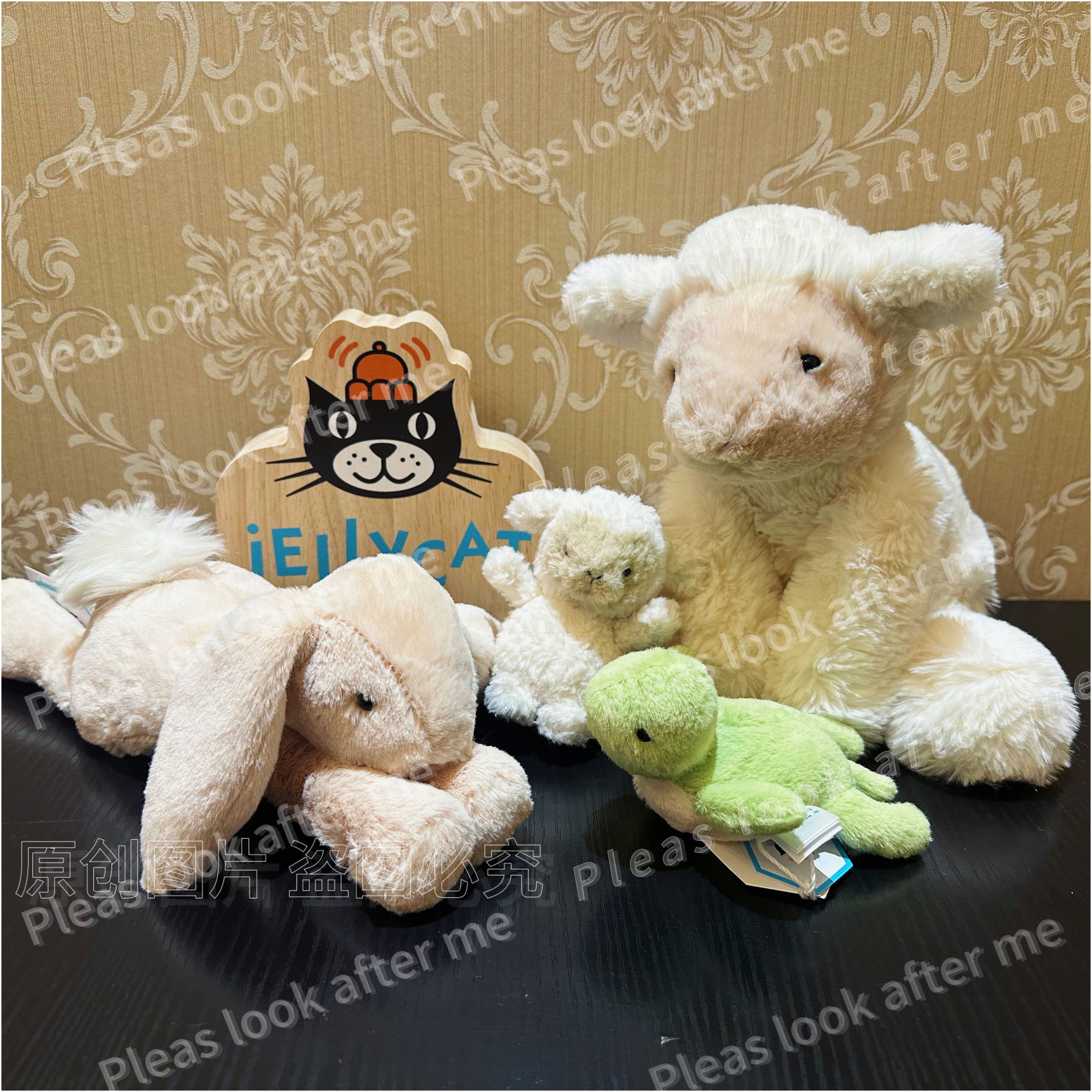 英国JELLYCAT史玛吉羊兔子小号毛绒乌龟little小羊包包挂饰包装饰