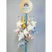 英国JELLYCAT邦尼兔太阳月亮音乐拉铃八音盒摇铃床铃礼物毛绒玩偶