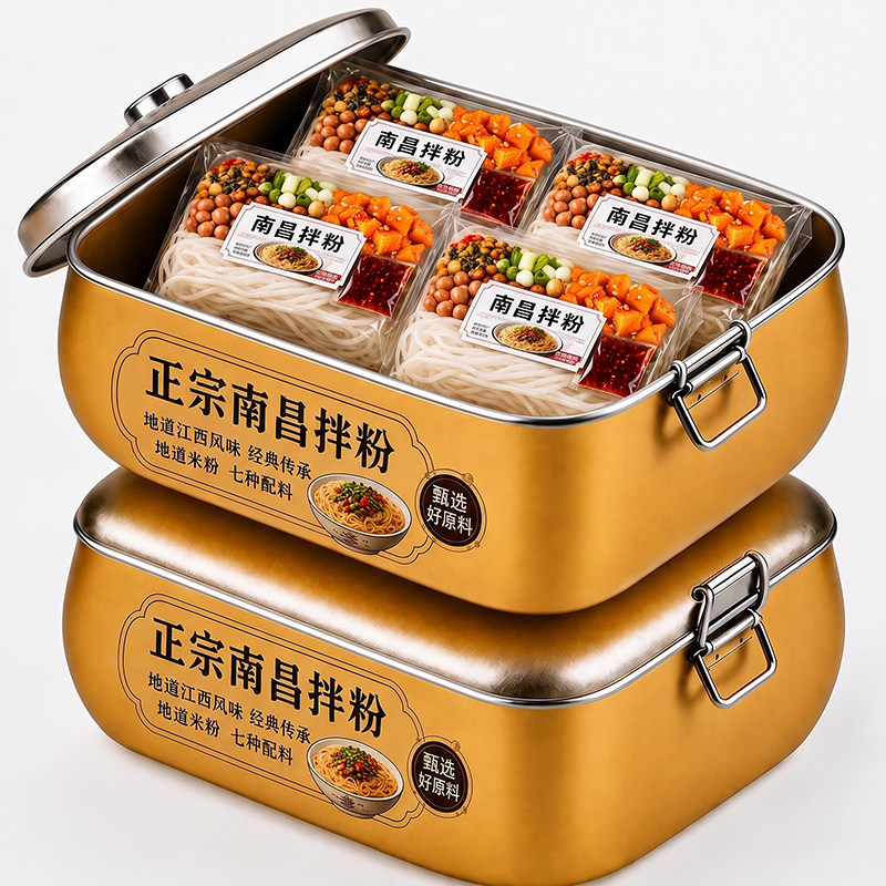 正宗南昌拌粉官方旗舰店萝卜干调料包江西特产早餐速食夜宵干拌粉