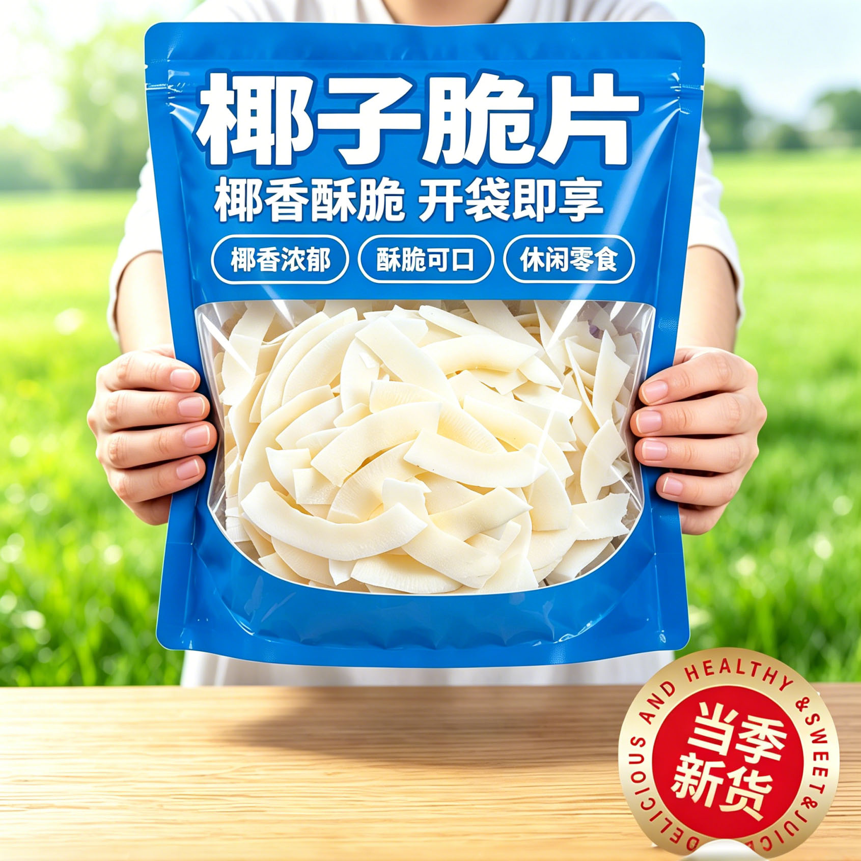 正宗海南特产椰子角椰子片无添加少糖椰子干办公室休闲小零食散装