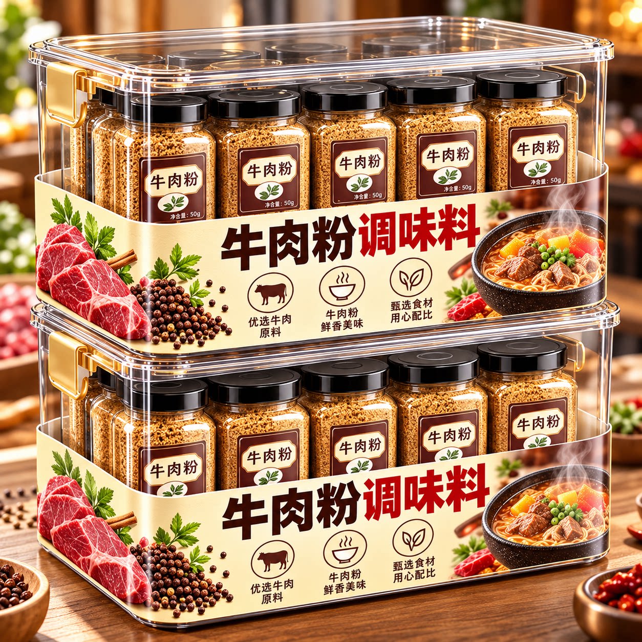 牛肉粉调味料商用官方旗舰店味增鲜韩式炒菜大酱汤火锅调料韩汤底