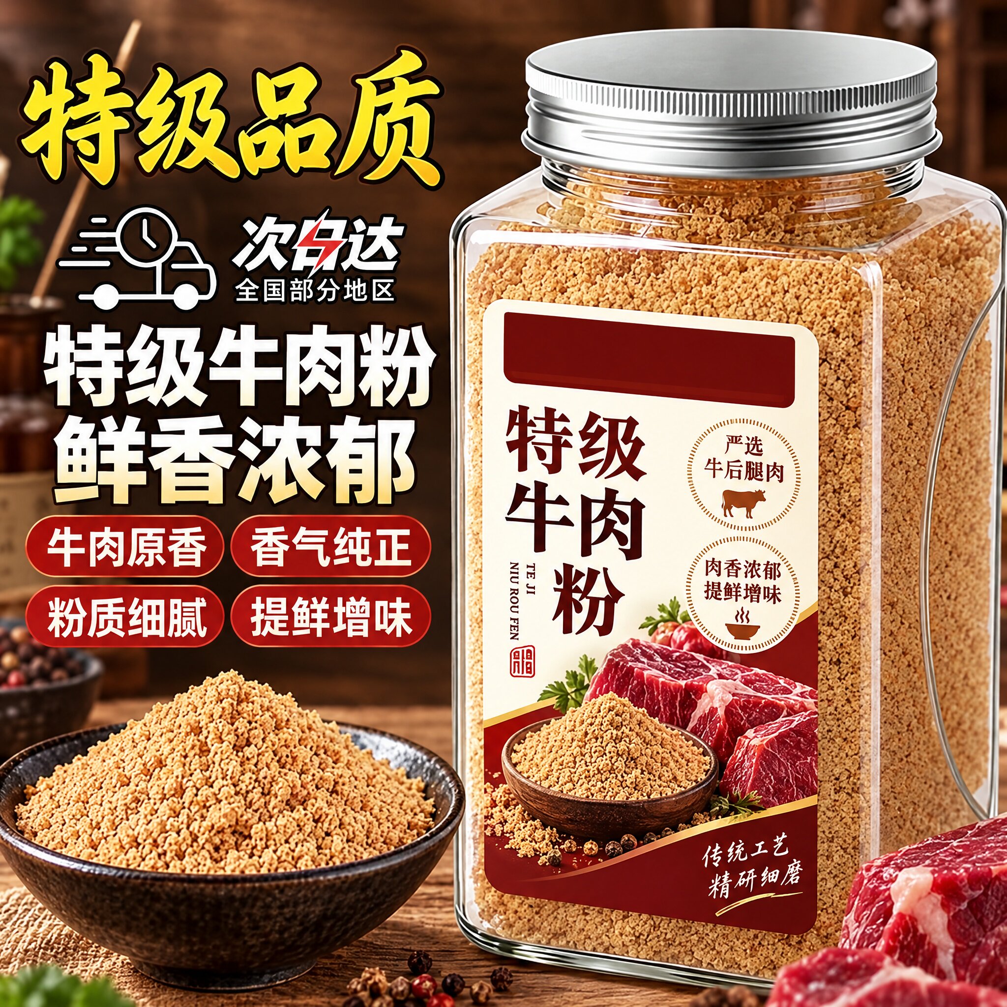 牛肉粉调味料商用官方旗舰店味增鲜韩式炒菜大酱汤火锅调料韩汤底