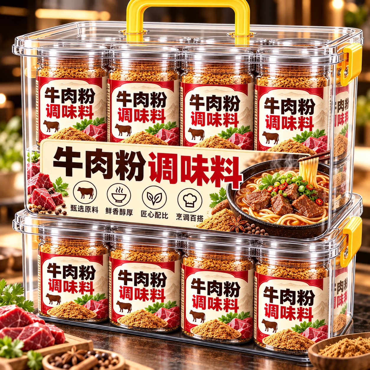 牛肉粉调味料商用官方旗舰店味增鲜韩式炒菜大酱汤火锅调料韩汤底