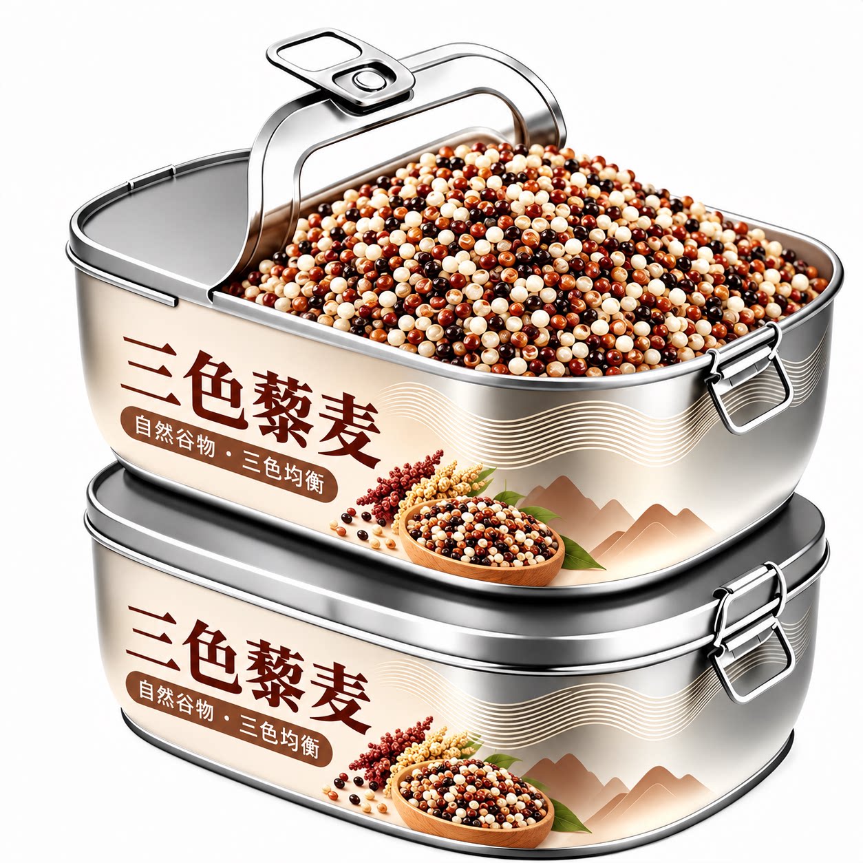 三色藜麦米红白黑混合藜麦高原新货高纤代餐粗粮杂粮饭官方旗舰店