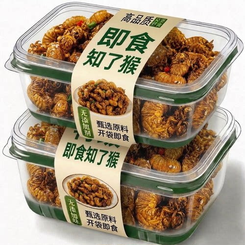知了猴开袋即食新鲜金蝉油炸2026新货山东特产下酒饭菜官方旗舰店
