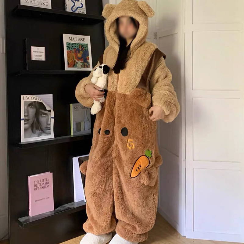 2025新款情侣珊瑚绒睡衣