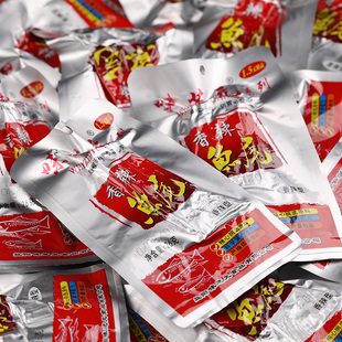 30包湖南特产超爆辣零食鱼块即食麻辣小吃散装 味芝元 香辣鱼尾26g