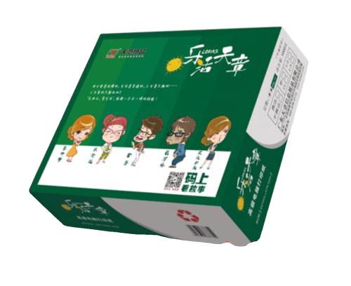 乐活天章电脑打印纸天章整盒撕边