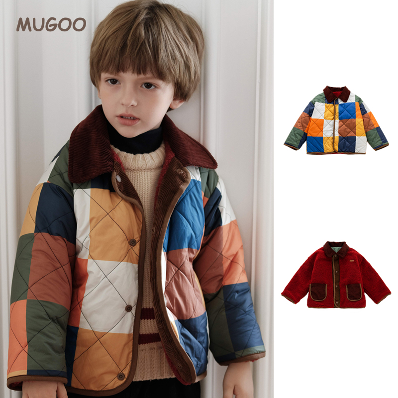 儿童棉服2025新款秋冬男童女童