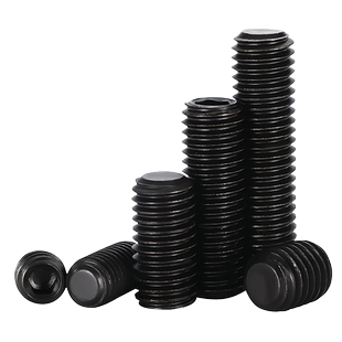 紧定螺丝顶丝内六角12.9级平端机米M3M4M5M6M8M10M20无头止付螺钉