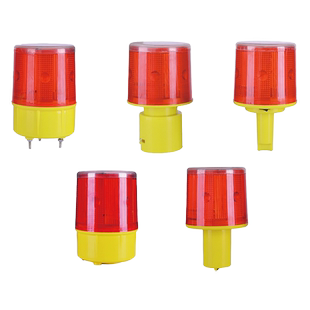 太阳能警示灯塔吊爆闪光灯路边夜间安全信号灯户外施工围挡障碍灯