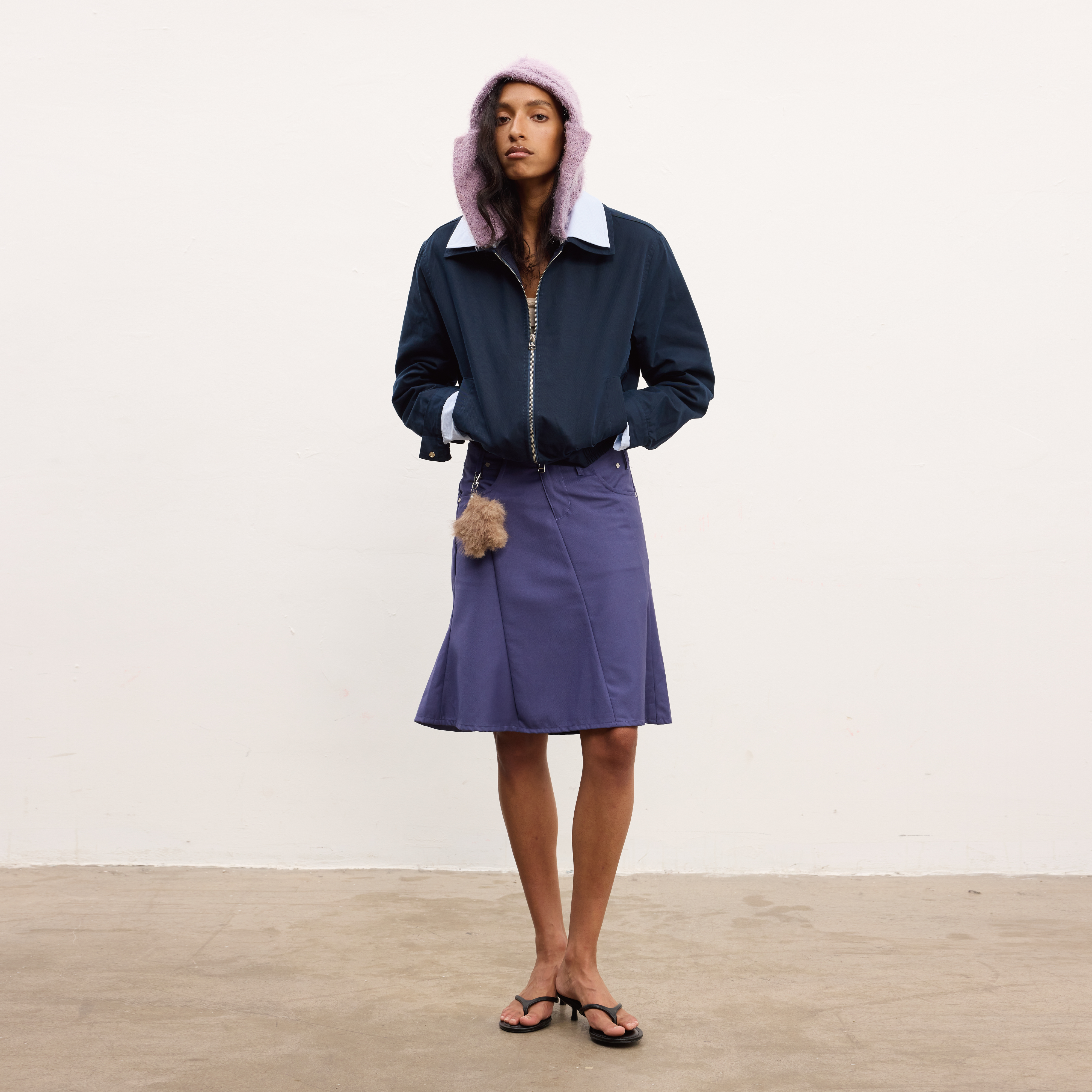 WILDERSHORE休闲可拆卸连帽棉服