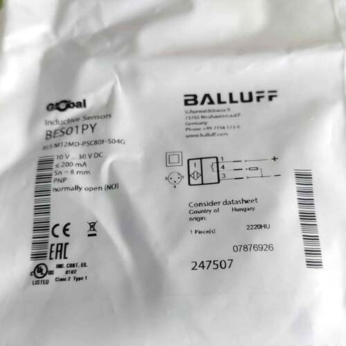 可维修巴鲁夫 BALLUFF BES01PY议价