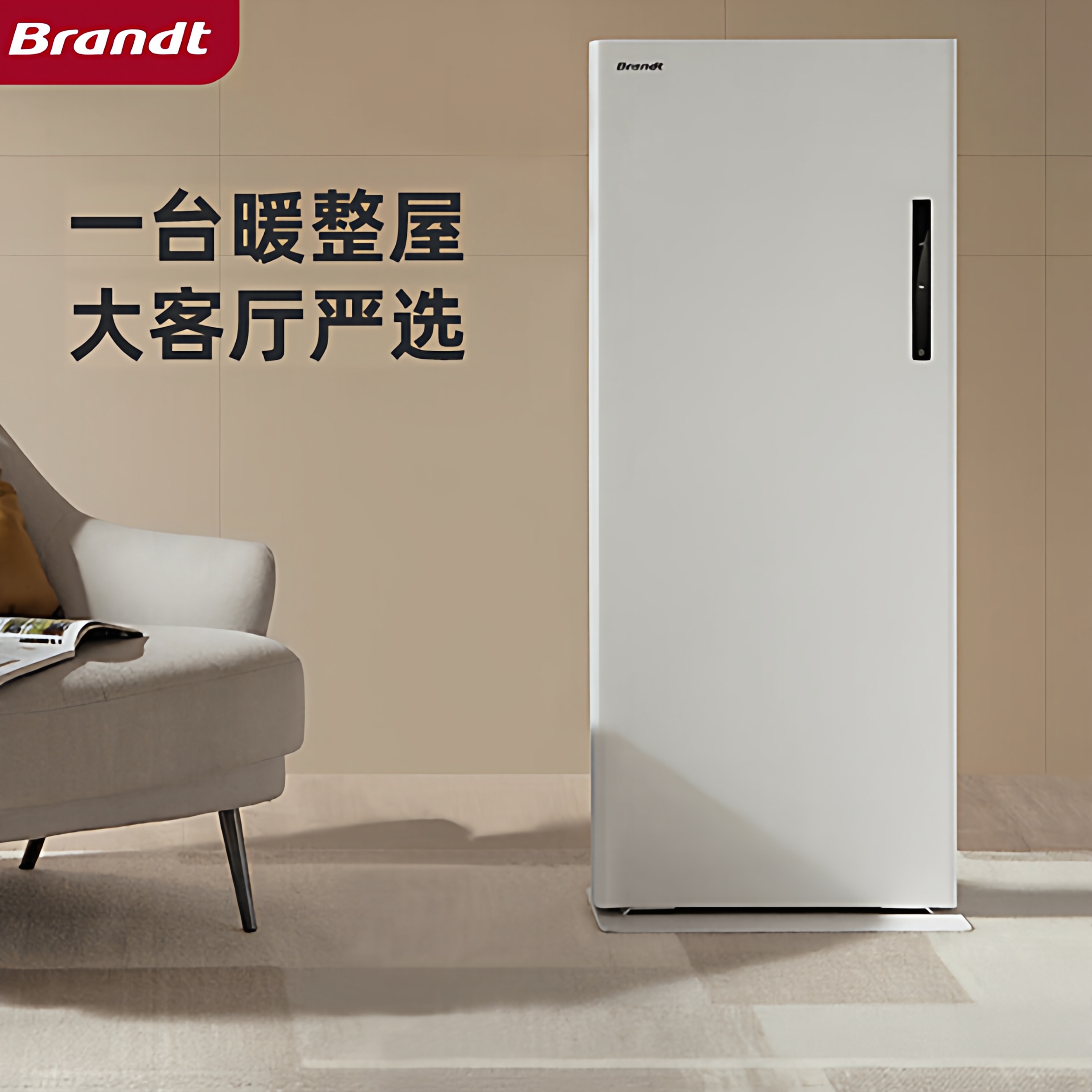 Brandt客厅大面积取暖器