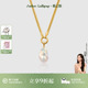 Amber Lollipop巴洛克珍珠项链女s925银颈链轻奢小众高级感毛衣链